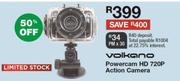 Volkano Powercam HD 720P Action Camera