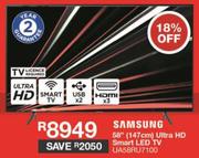 Samsung 58" (147cm) Ultra HD Smart LED TV UA58RU7100