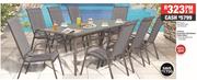 9 Piece Colorado Aluminium Patio Suite