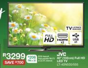 JVC 40" (102cm) Full HD LED TV LT-40N530/555