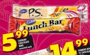 Cadbury Chocolate Bars Assorted-Each