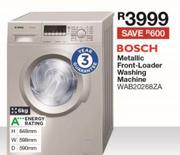 Bosch 6Kg Metallic Front Loader Washing Machine WAB20268ZA