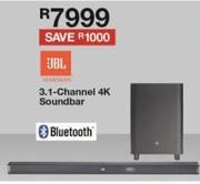 JBL 3.1 Channel 4K Soundbar Bluetooth