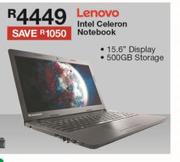 Lenovo Intel Celeron Notebook 