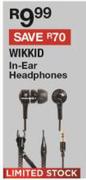 Wikkid In Ear Headphones