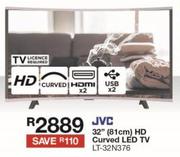 JVC 32" (81cm) HD Curved LED TV LT-32N376