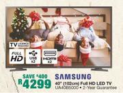 40" SAMSUNG Full HD LED Tv - UA40B5000