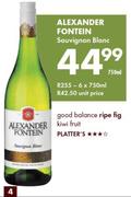 Alexander Fontein Sauvignon Blanc-750ml