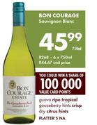 Bon Courage Sauvignon Blanc-750ml