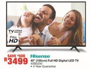 HISENSE 40" Full HD Digital LED Tv - 40B5200
