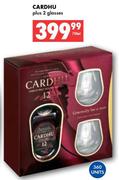 Cardhu Plus 2 Glasses-750ml
