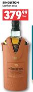 Singleton Leather Pack-750ml