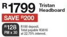 Tristan Headboard