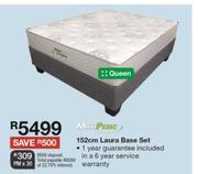 Max Pedic 152cm Laura Queen Base Set