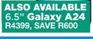 Samsung Galaxy 6.5" A24 4G Smartphone-Each