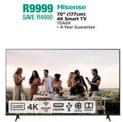 Hisense 70" (177cm) 4K Smart TV 70A6K