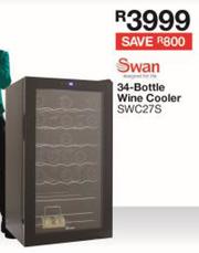 swan 34 bottle wine cooler