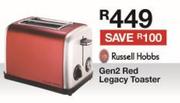 Russell Hobbs Gen2 Red Legacy Toaster
