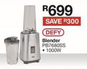 Defy Blender PB7680SS-1000W