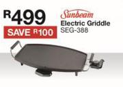 Sunbeam Electric Griddle SEG-388
