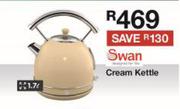 Swan 1.7Ltr Cream Kettle