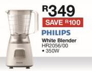 Philips White Blender HR2056/00-350W
