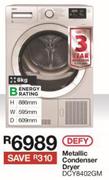 Defy 8Kg Metallic Condenser Dryer DCY8402GM