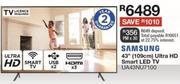 Samsung 43"(109cm) Ultra HD Smart LED TV UA43NU7100