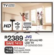 JVC 32"(81cm) HD LED TV(LT-32N550/355)