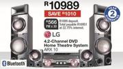 LG 4.2 Channel DVD Home Theatre System ARX 10