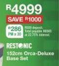 Restonic 152cm Queen Orca-Deluxe Base Set