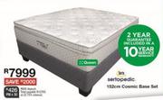 Seriopedic 152cm Queen Cosmic Base Set