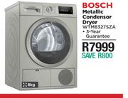 Bosch 8Kg Metallic Condensor Dryer WTM8327SZA