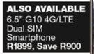 Nokia 6.5" G10 4G/LTE Dual Sim Smartphone