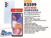 Samsung 6.6" A23 4G/LTE Dual Sim Smartphone