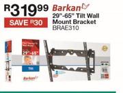 Barkan 29"-65" Tilt Wall Mount Bracket BRAE310
