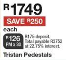 Triston Pedestals