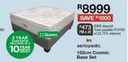Sertopedic 152cm Queen Cosmic Base Set