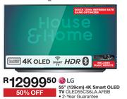 LG 55" (139cm) 4K Smart TV OLED55CS6LA.AFB
