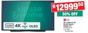 LG 55" (139cm) 4K OLED Smart Digital TV OLED55CX
