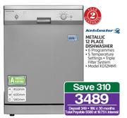 Special Kelvinator Metallic 12 Place Dishwasher KD12MM1 m.guzzle