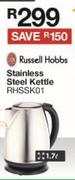 Russell Hobbs 1.7Ltr Stainless Steel Kettle RHSSK01