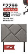 152cm Neo Headboard