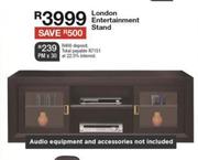 London Entertainment Stand
