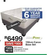 Maxipedic 152cm Queen Caron Base Set