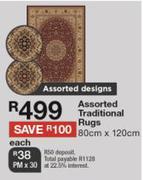 Traditional Rugs 80cm x 120cm-Each