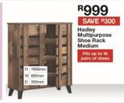 Hadley Multipurpose Shoe Rack Medium 