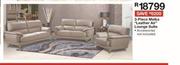 3 Piece Meika "Leather Air" Lounge Suite