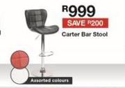 Carter Bar Stool (Assorted Colours)