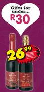 Royalty Celebration Non-Alcoholic Sparkling Fruit Flavoured Juice Assorted Each-750ML
